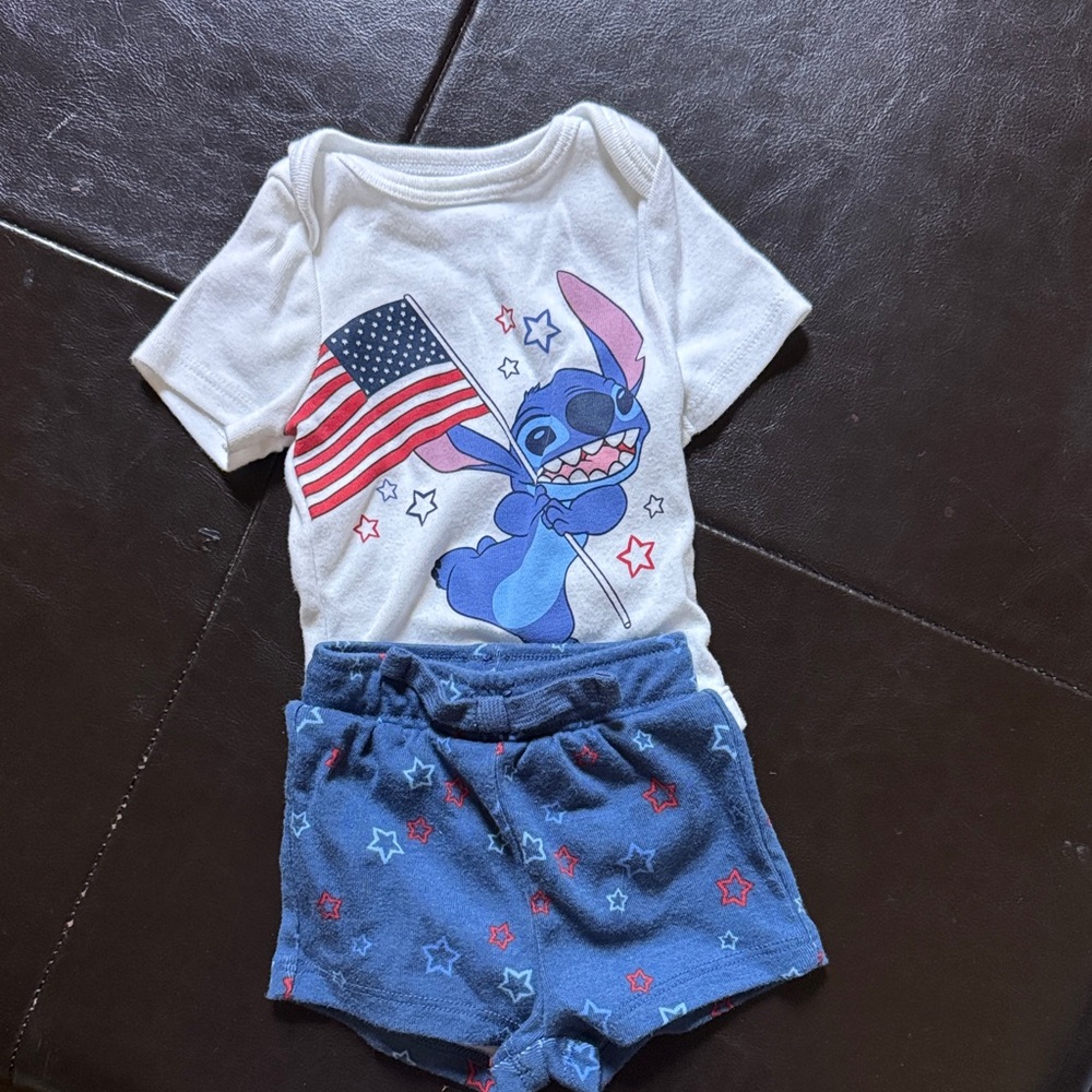 Jumping Beans White and Blue Kids Matching Set